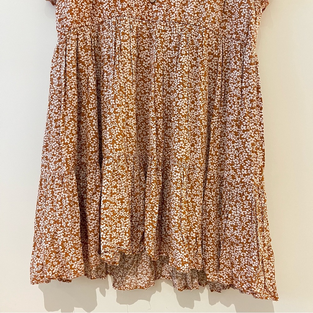 Floral mini dress - Picture 4 of 6